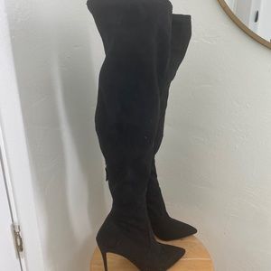 Steve Madden Microsuede Over-the-Knee Boots